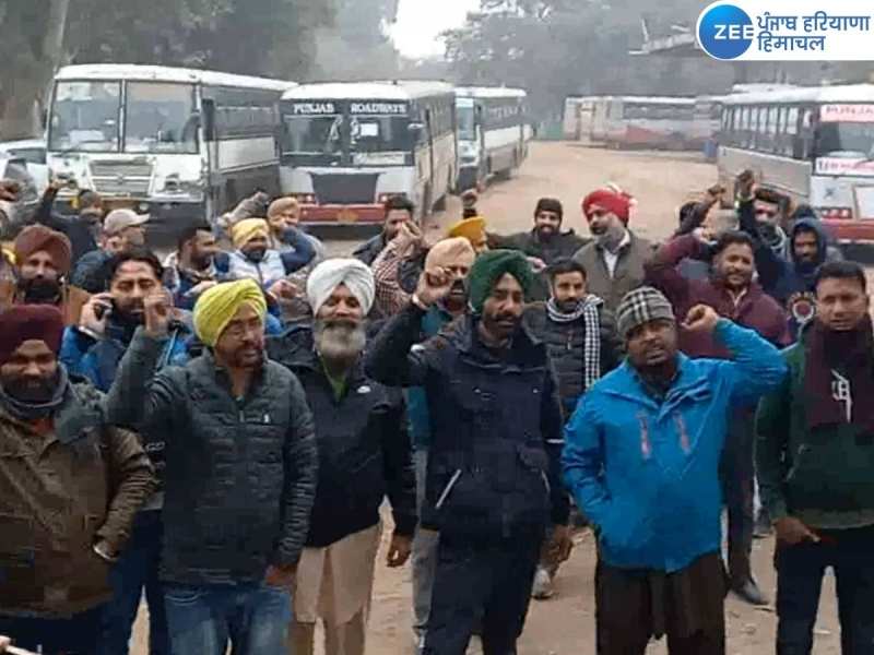 Punbus Workers Strike:ਹਿਟ ਐਂਡ ਰਨ ਕਾਨੂੰਨ ਦੇ ਖਿਲਾਫ਼ ਹੋਏ ਪਨਬੱਸ ਤੇ ਰੋਡਵੇਜ਼ ਦੇ ਵਰਕਰ