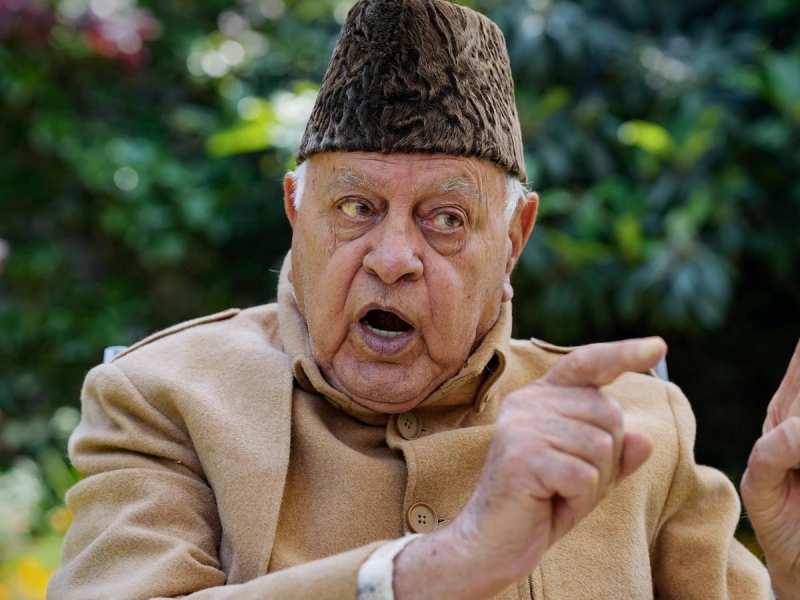 Farooq Abdullah ने कश्मीर के हालातों पर ज़ाहिर किया अपना दुख; लोगों से कही ये बात
