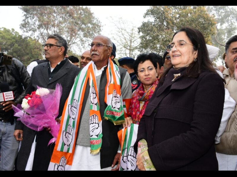 कांग्रेस छोड़ इनेलो में शामिल होने वाले कुरड़ाराम ने फिर थामा कांग्रेस का हाथ