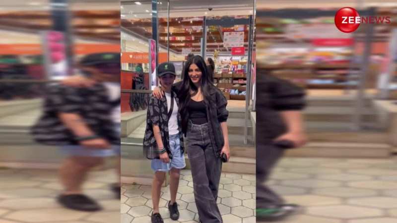 मैचिंग आउटफिट में नजर आईं Shruti Haasan, फैंस के साथ दिए पोज