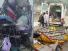 shahjahanpur road accident