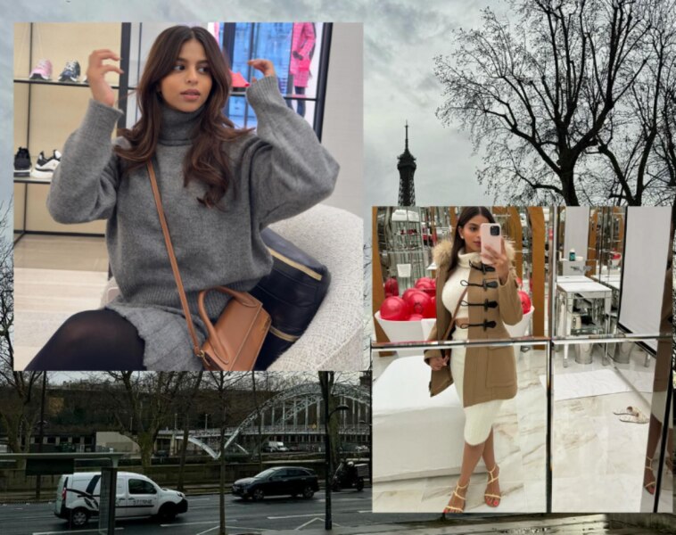 Suhana Khan gives peek into Paris trip check pictures | शाहरुख की लाडली  सुहाना ने शेयर की पेरिस ट्रिप की अनदेखी तस्वीरें, अनन्या पांडे भी आई नजर |  Hindi News, बॉलीवुड