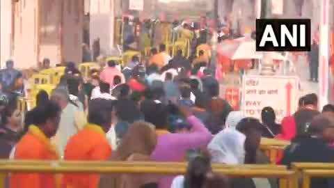 Ram Mandir darshan: ठंड में भी अयोध्या में रामलला के दर्शन के लिए पहुंच रहे हैं श्रद्धालु, वीडियो आया सामने 