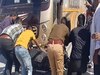 तेज रफ्तार बस ने बाइक सवार युवक को लिया चपेट में हुई मौत.