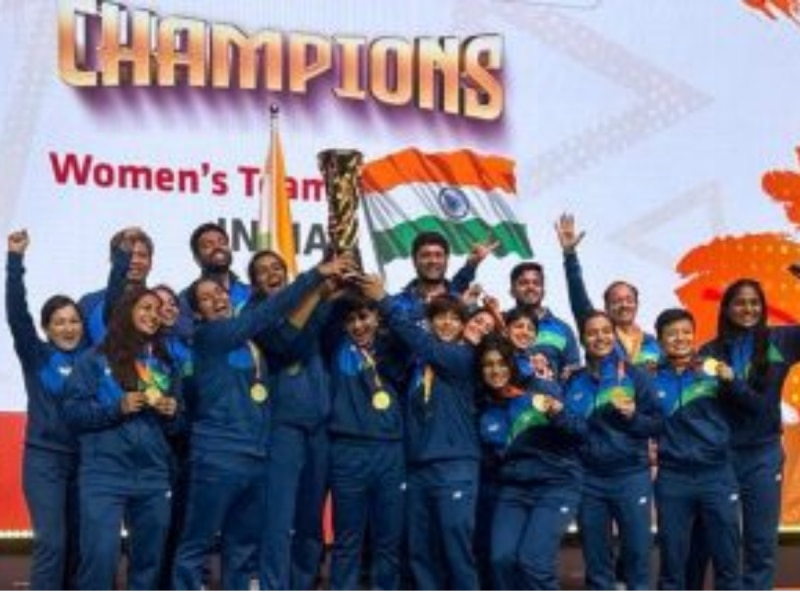 Sports News: बैडमिंटन एशिया टीम चैंपियनशिप में महिला टीम ने गोल्ड जीतकर रचा इतिहास  