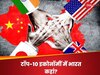 Top-10 Economy: दुनिया की टॉप-10 इकोनॉमी... अमेरिका को कब पीछे छोड़ेगा भारत? सामने आया आंकड़ा