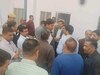 पुलिस ने रोका तो किया हंगामा
