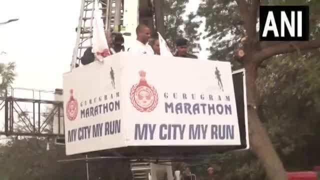 Gurugram Marathon 2024:  गुरूग्राम मैराथन में शामिल हुए CM मनोहर लाल और भारतीय क्रिकेटर शिखर धवन,  दिखाई हरी झंडी