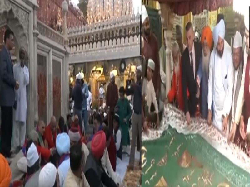 निजामुद्दीन दरगाह पर इफ्तार पार्टी का आयोजन,कई धार्मिक समुदाय के लोगों ने चढ़ाई चादर