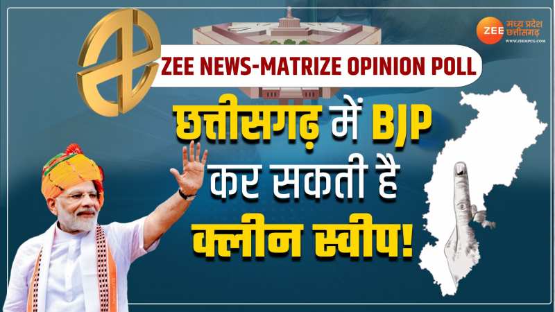 छत्तीसगढ़ को लेकर सबसे बड़ा ओपिनियन पोल, BJP कर सकती है क्लीन स्वीप!