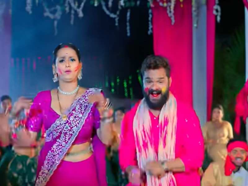 Bhojpuri Holi Song: खेसारी लाल यादव और सौम्या पांडे का होली वाला गाना रिलीज