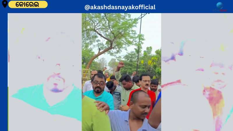 Akash Arindam: ମୈଦାନରେ କୋଳାକୋଳି ହେଲେ ଆକାଶ ଓ ଅରିନ୍ଦମ, ଦେଖନ୍ତୁ ଭିଡିଓ