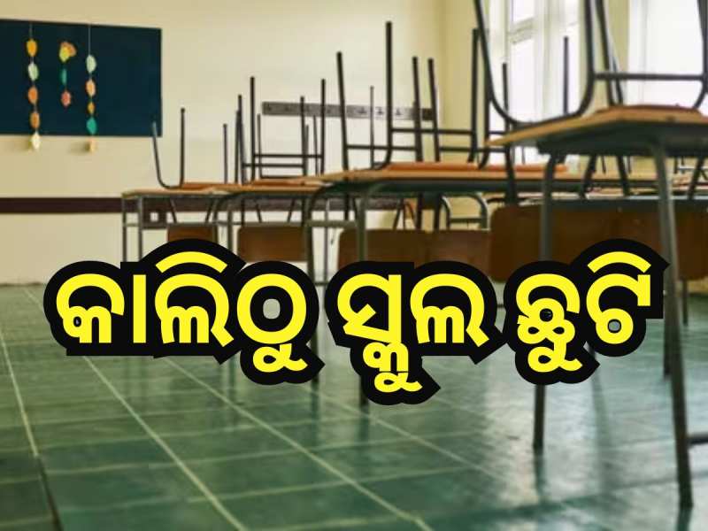 School Closed: ଅସହ୍ୟ ତାତିରେ କଲବଲ ସାରା ରାଜ୍ୟ, ଏତିକି ଦିନ ବନ୍ଦ ରହିବ ସ୍କୁଲ 