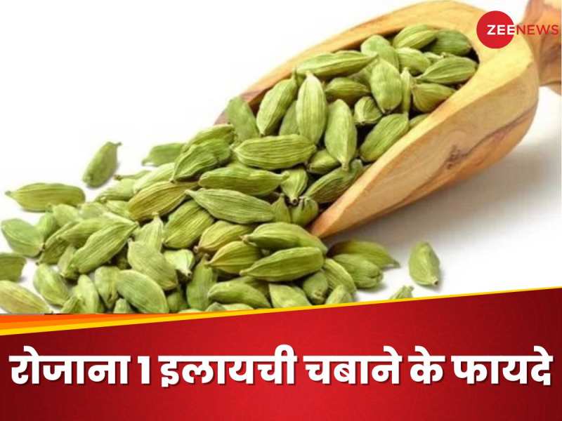 Benefits of chewing 1 cardamom daily