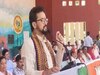 Anurag Singh Thakur ने सुजानपुर में एक कार्यक्रम के दौरान कांग्रेस और राहुल गांधी पर साधा निशाना 
