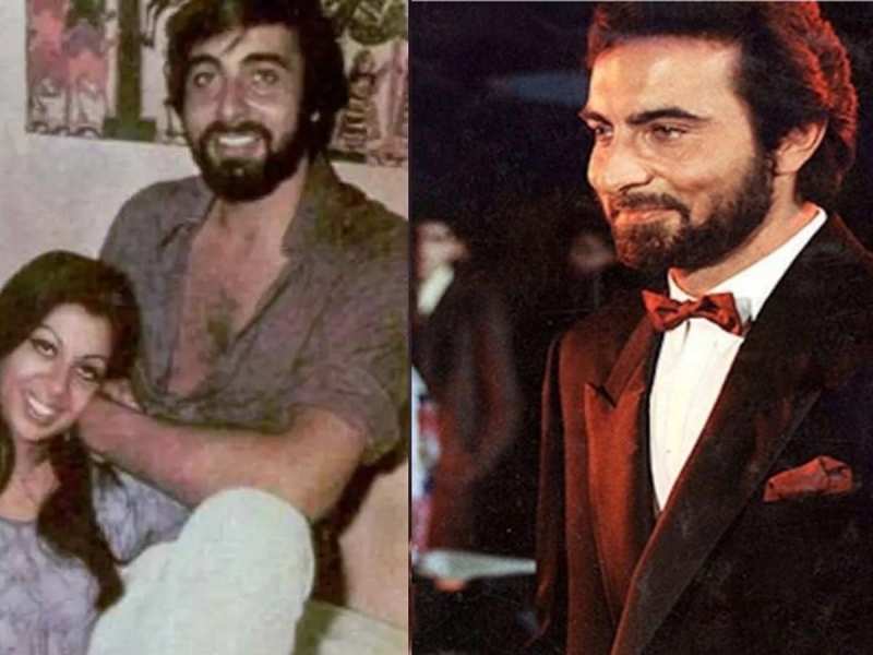 How many times did Kabir Bedi marry Young Son Death when he went bankrupt