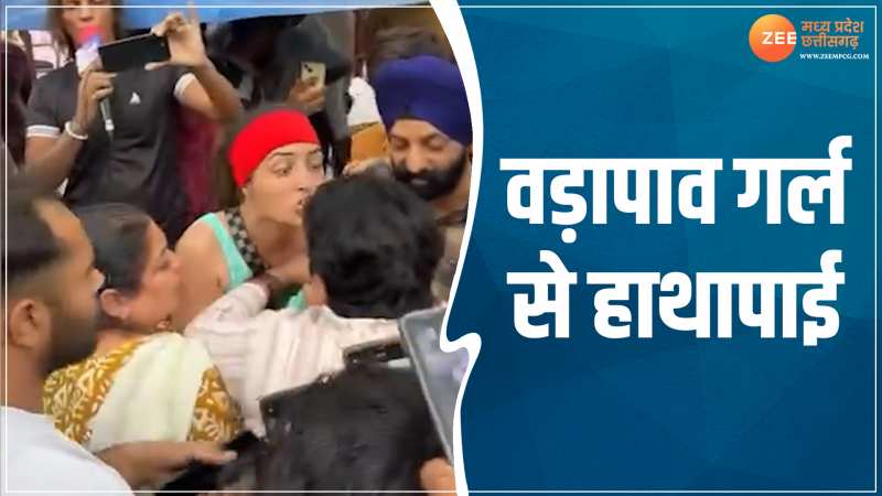 Delhi Vadapav Girl Chandrika Gera Dixit From Indore Fight On Streets People Make Viral Video