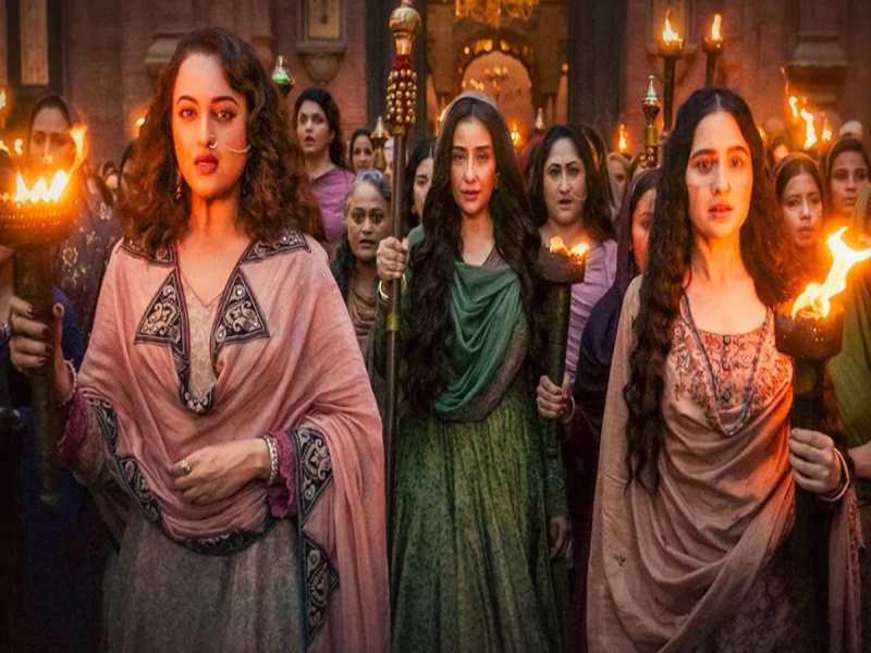 'हीरामंडी' का नया गाना 'आजादी' हुआ रिलीज; देशभक्ति के रंग में रंगी एक्ट्रेसेस