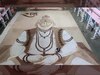 Lord hanuman: ଜୟ ବଜରଙ୍ଗବାଲୀ, ମାତ୍ର ୭୨ ଘଣ୍ଟାରେ ୪ ହଜାର ବର୍ଗଫୁଟର ଚିତ୍ର ଆଙ୍କିଲେ ଛାତ୍ର