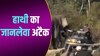 क्या हुआ जब जंगल सफारी पर आई गाड़ियों ने घेर लिया हाथी? लोगों को देख गुस्सा गए गजराज