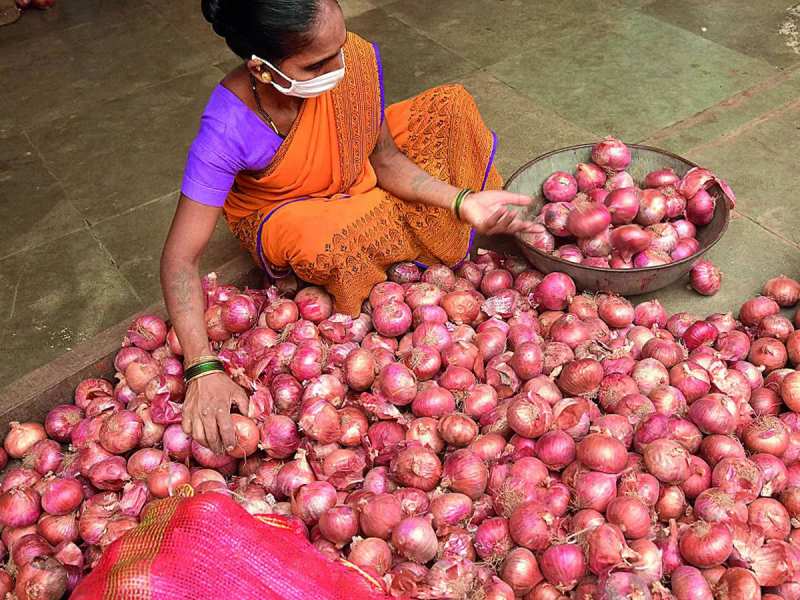 प्‍याज क‍िसानों के ल‍िए राहत? सरकार ने प्‍याज पर लगाया 40 परसेंट का न‍िर्यात शुल्‍क