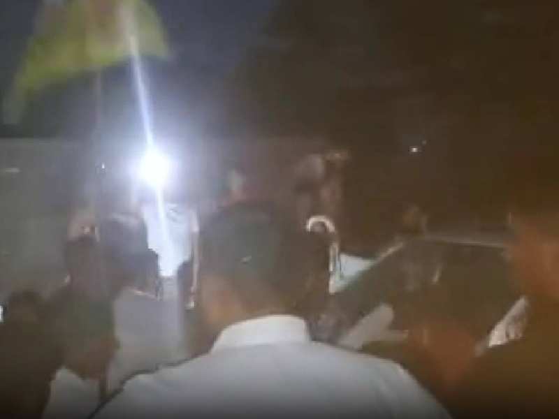 चुनाव प्रचार के दौरान नैना चौटाला को झेलना पड़ विरोध, किसानों ने दिखाए काले झंडे  