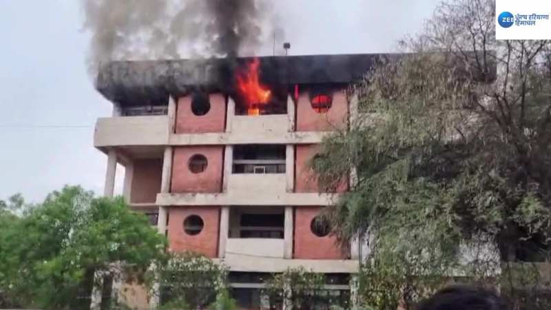 Fire Video: नारनौल के लघु सचिवालय में लगी भीषण आग, वीडियो में देखें खौफनाक मंजर