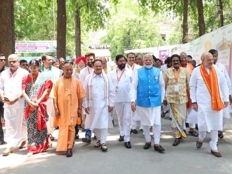 Lok Sabha Chunav 2024 PM Modi Varanasi nomination photos