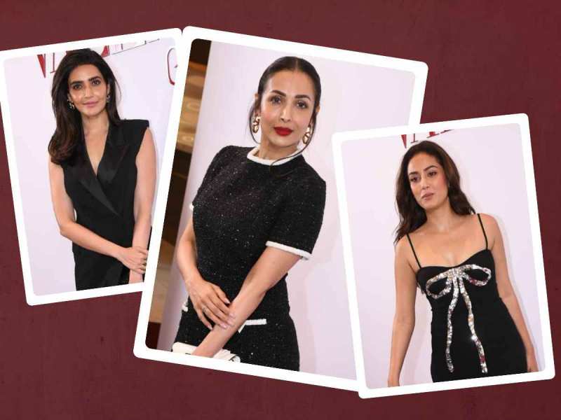 Malaika Arora bhumi pednekar Mira Kapoor Karishma Shobhita dhulipala spotted at Valentino Store Launch