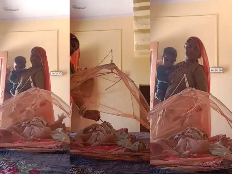 भाभी ने भतीजे को पिलाया जहर, कैमरे में कैद हुई ये शर्मनाक हरकत- Video NATIONAL NEWS Barmer Viral Video Sister-in-law made nephew drink poison, this shameful act was caught on camera - Video