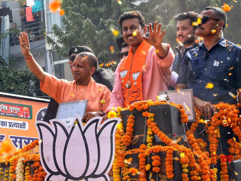 UP CM YOGI Adityanath Massive Election Campaign in Lok Sabha Elections 2024 included Varanasi Gorakhpur 