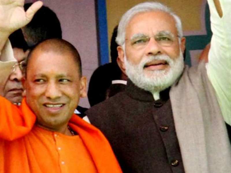 PM Modi election helpers CM Yogi Brijesh Pathak JP Nadda Baijayant Panda and Bhupendra Chaudhary