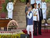 PM Modi Sapath Grahan Highlights: तीसरी बार PM बने मोदी, बिहार से जीतराम मांझी, गिरिराज सिंह चिराग ने ली शपथ 