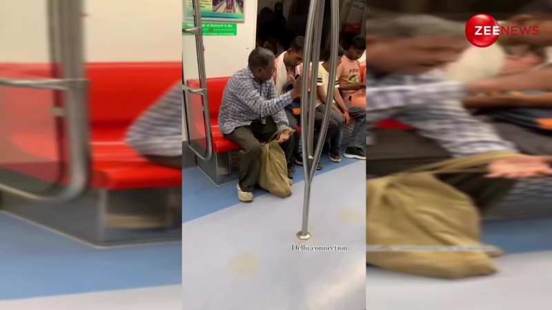 Delhi Metro में बुजुर्ग अंकल ने लगाई सुरों की महफिल, गाया रफी साहब का जबरदस्त गाना