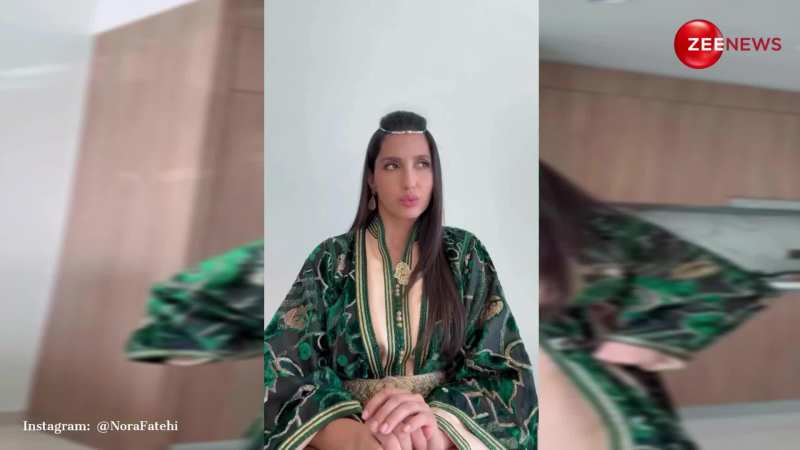 नई नवेली दुल्हन बन Nora Fatehi ने बना डाला ऐसा वीडियो, देख आंटियों और पड़ोसनों का बन गया मुंह 