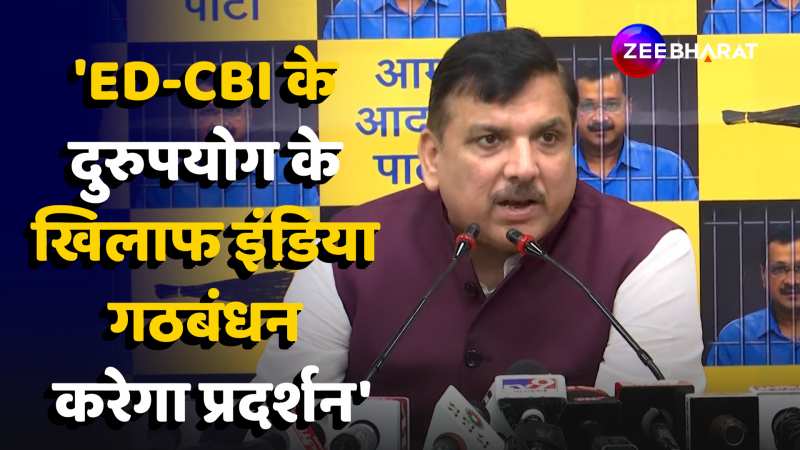 'ED-CBI के दुरुपयोग के खिलाफ इंडिया गठबंधन करेगा प्रदर्शन' बोले Sanjay Singh