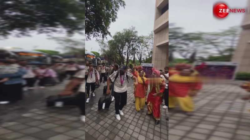 ढोल की थाप पर थिरके Rohit! Hardik Pandya ने भी किया Jabardast Dance, देखें वीडियो 
