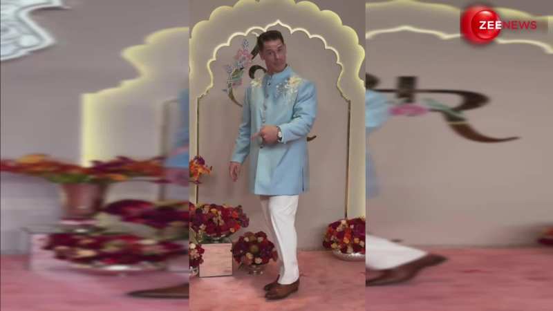 अनंत-राधिका की शादी में दिखा John Cena का देसी लुक,इंडियन आउटफिट देख फैंस हुए दीवाने