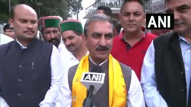 Himachal Video: देहरा सीट से पत्नी कमलेश ठाकुर की जीत पर CM Sukhu ने दी बधाई