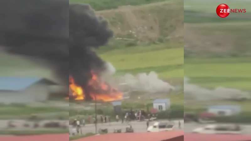 Nepal Plane Crash VIDEO: नेपाल में टेकऑफ के बाद प्लेन क्रैश, काठमांडू से सामने आई हादसे की भयंकर तस्वीरें