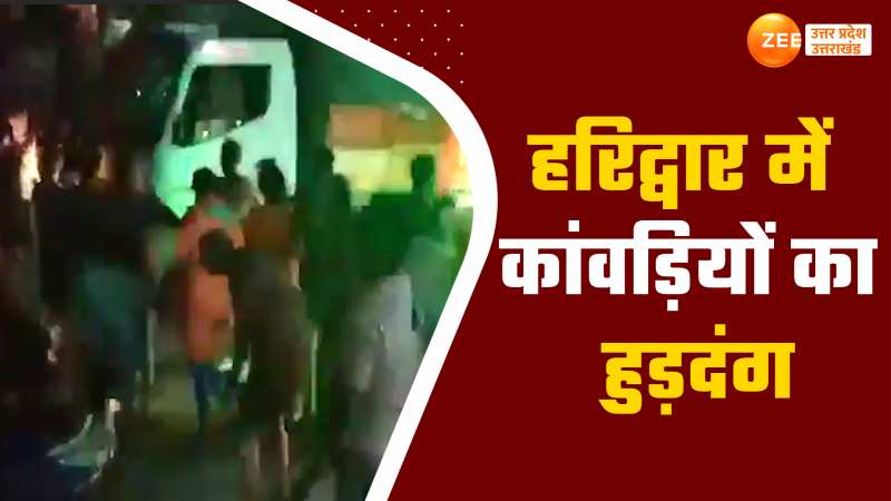 ट्रक से हल्की टक्कर लगी तो ड्राइवर को पीटा, कांवड़ियों के उत्पात का वीडियो वायरल