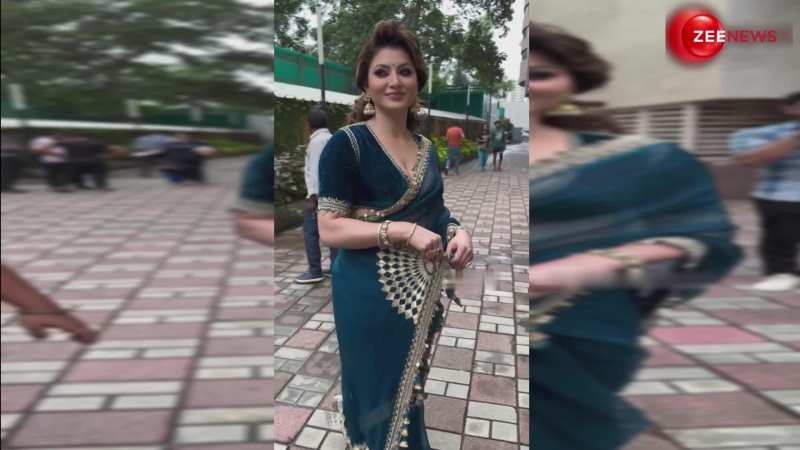 Urvashi Rautela का 'महारानी लुक' इंटरनेट पर मचा रहा बवाल, खूबसूरती देख तेज हो गईं फैंस की धड़कनें