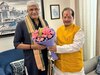 Bihar Politics: बिहार के डिप्टी सीएम विजय सिन्हा ने गजेंद्र सिंह शेखावत से की मुलाकात