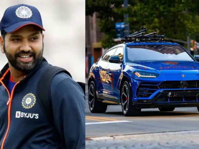 मुंबई की सड़कों पर Lamborghini लेकर निकले रोहित शर्मा, नंबर प्लेट ने सबको चौंकाया, देखें वीडियो