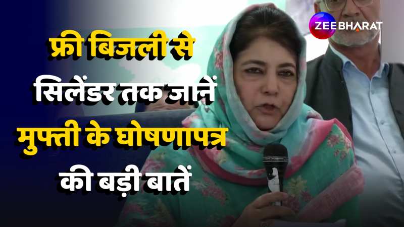 Jammu Kashmir Election 2024: Mehbooba Mufti ने बताई PDP के Manifesto की बड़ी बातें