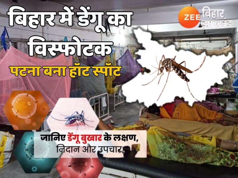 बिहार में बढ़ा डेंगू का प्रकोप, पटना बना हॉट स्पॉट और एक दिन में मिले 53 मरीज