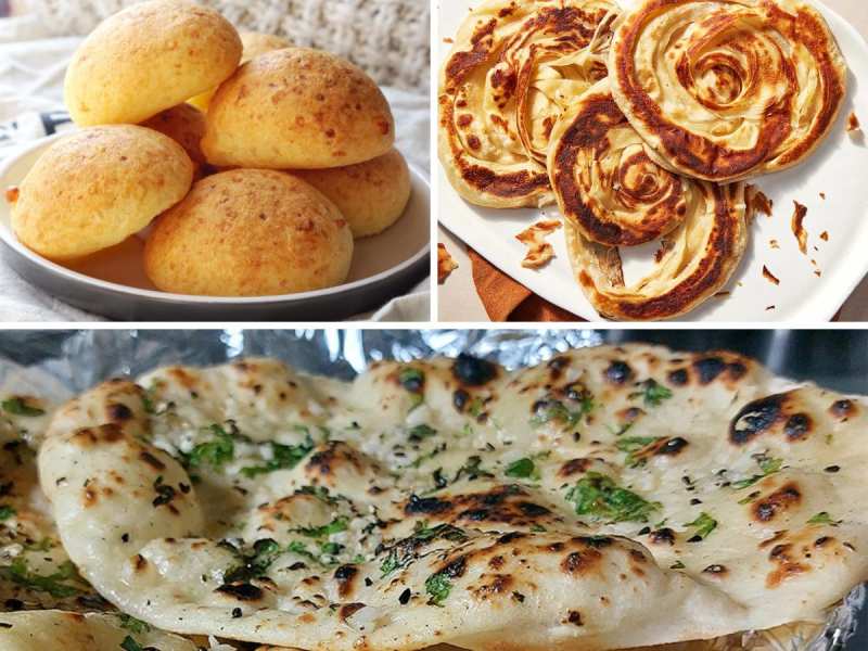 Top 5 best breads in the world Nan-e Barbari to butter garlic naan