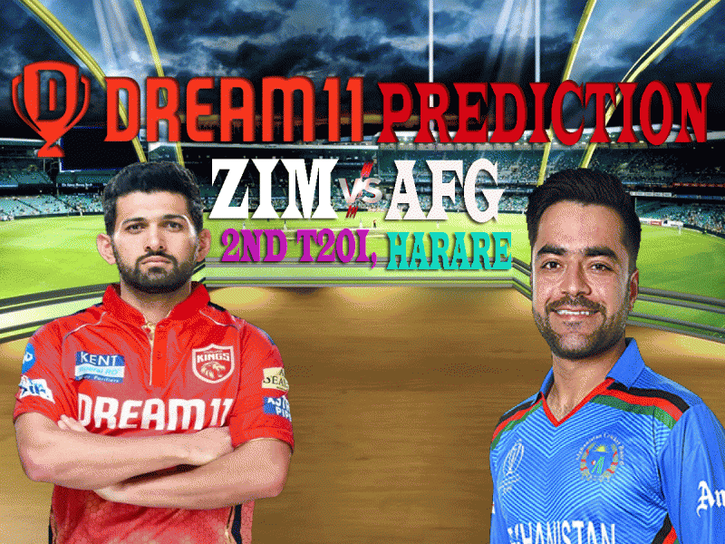 ZIM vs AFG: दूसरे T20I में ऐसे बनाएं ड्रीम11 टीम, जानें पिच रिपोर्ट और प्लेइंग XI