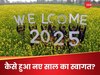 कहीं फूटे पटाखे, कहीं सड़कों पर मना जश्न, लोगों ने कैसे किया साल 2025 का वेलकम