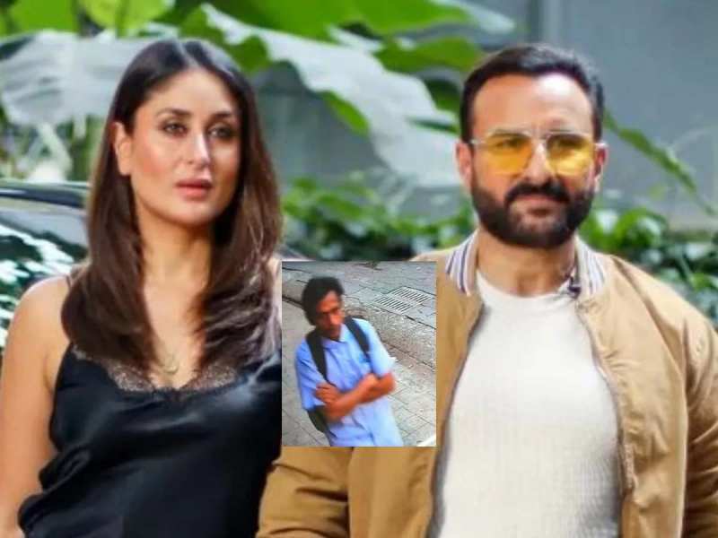 सैफ पर अटैक के बाद हमलावर ने बदले थे कपड़े, CCTV में कैद हुलिया, इधर करीना का बयान